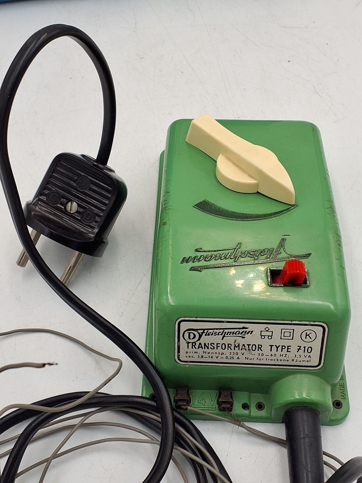 Model tog, skinner & transformator
